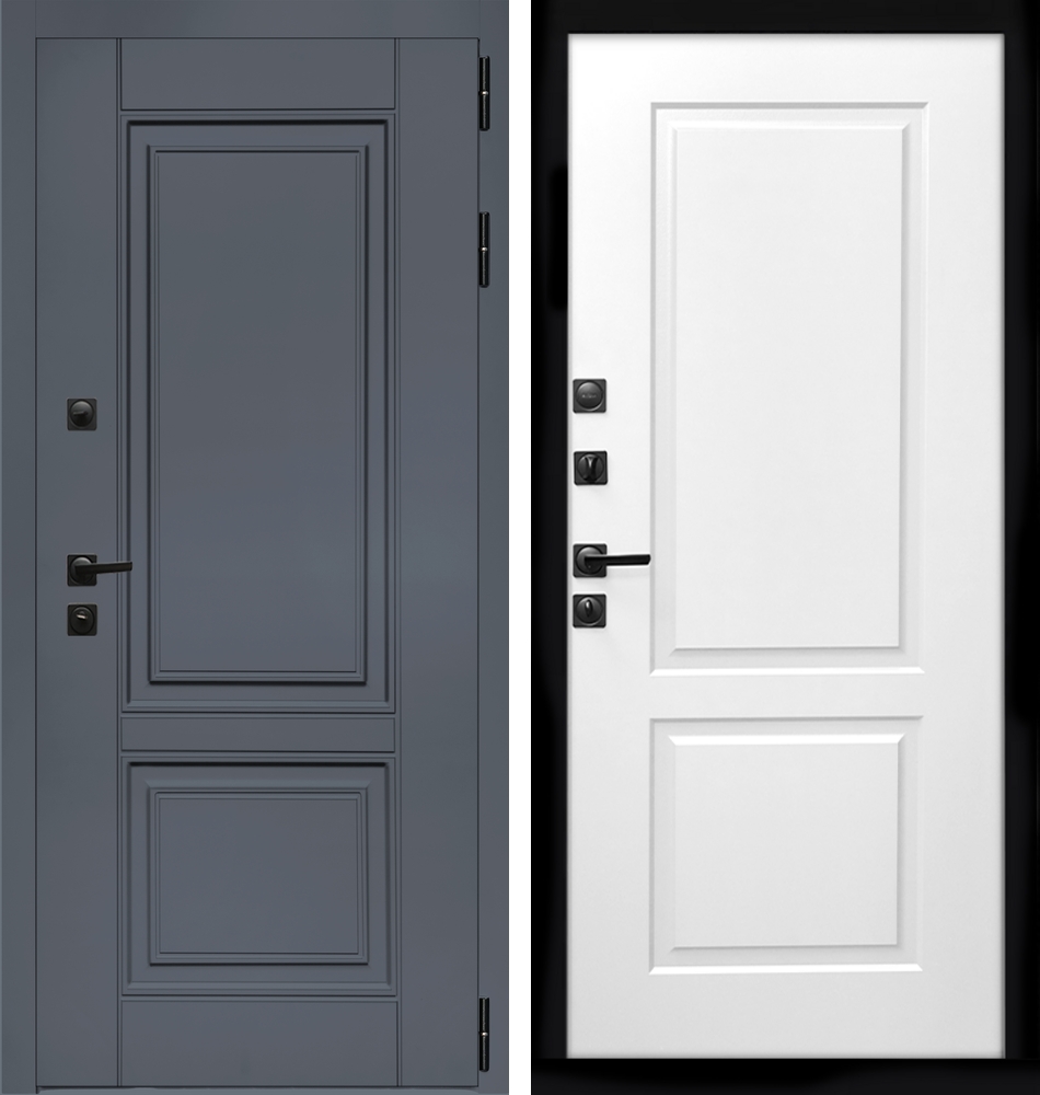 Входная дверь Афина графит | Панель фл 117