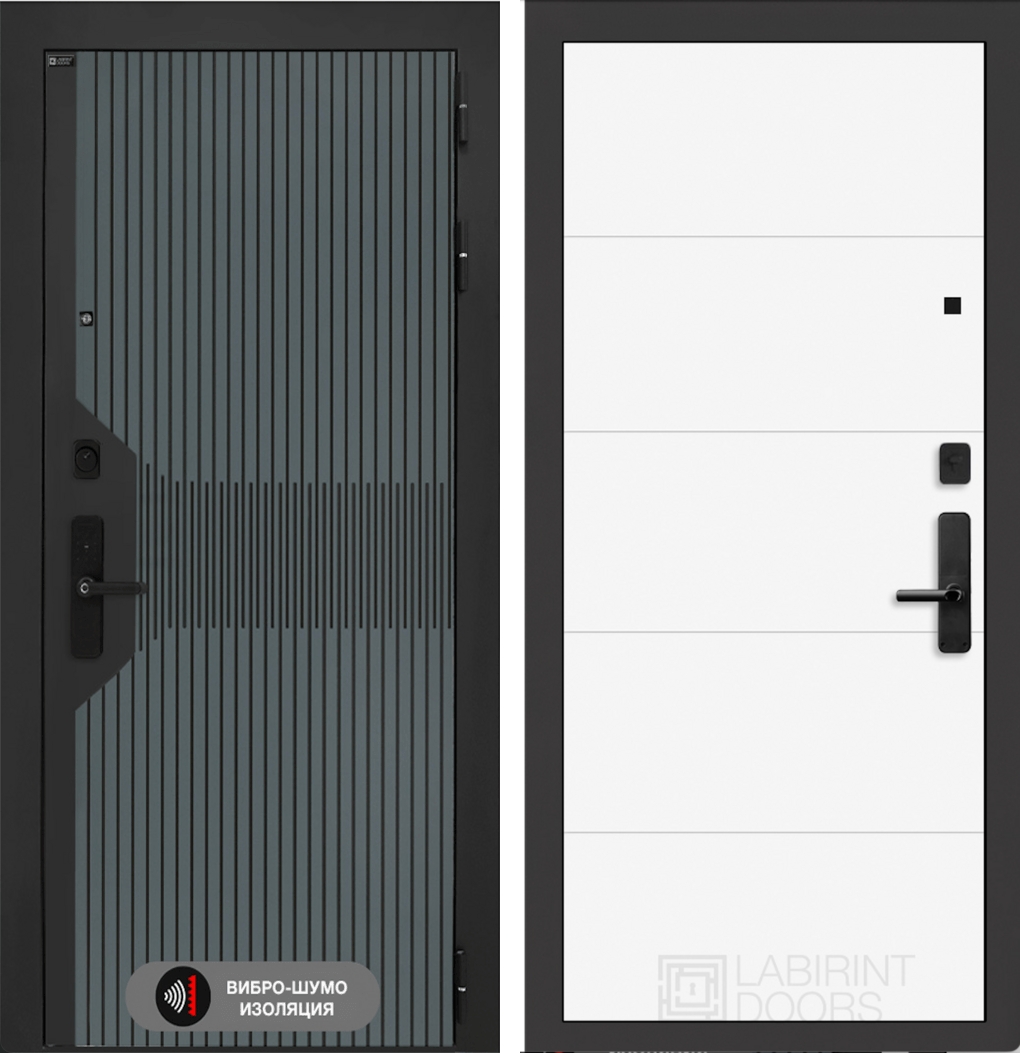 Входная дверь Смартлаб 13 - Белый софт