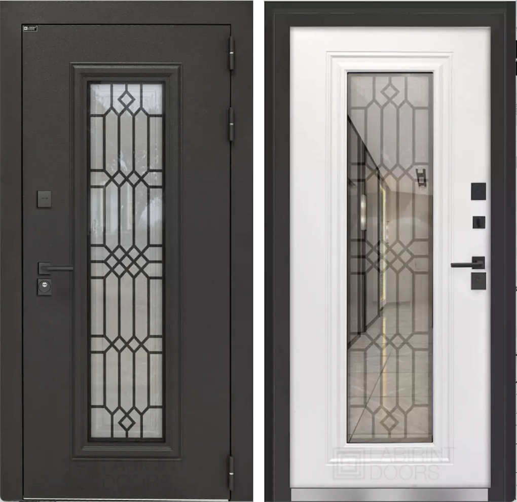 Входная дверь Имперо со стеклом и терморазрывом