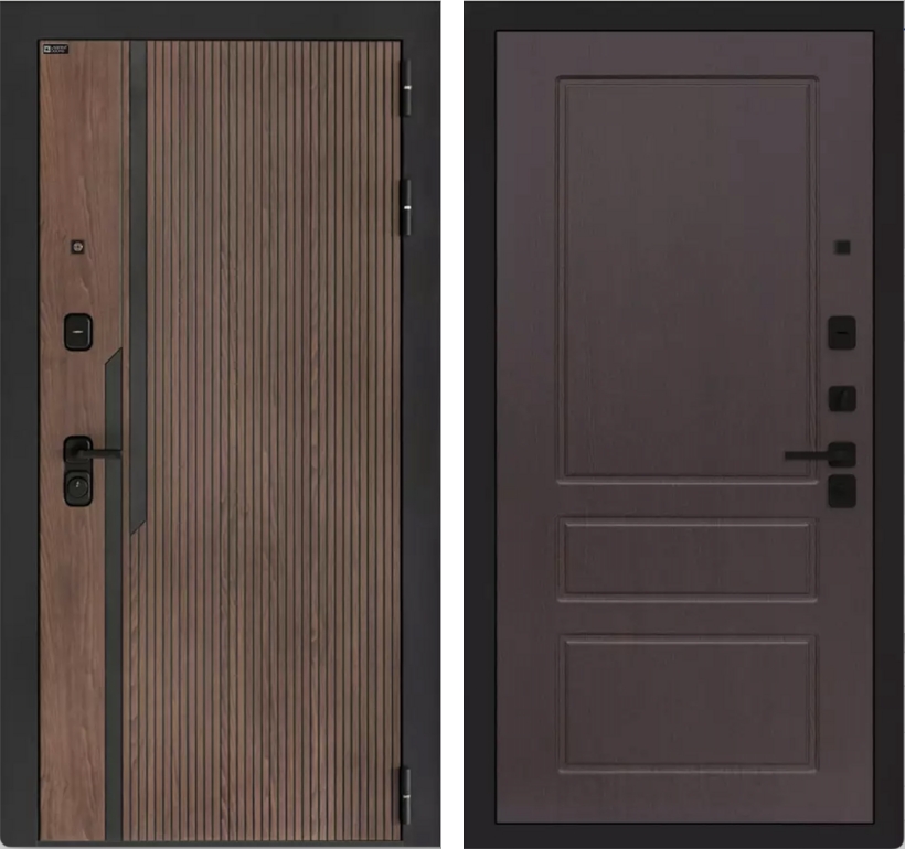 Входная дверь KARMINA 03 - Орех премиум