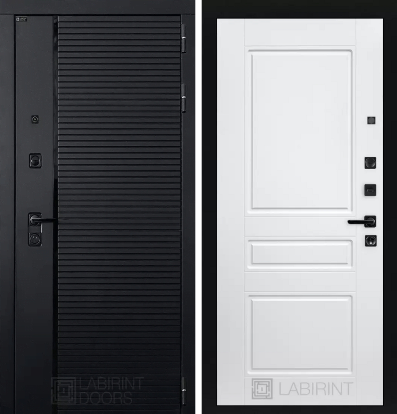 Входная дверь PIANO 03 - Белый софт