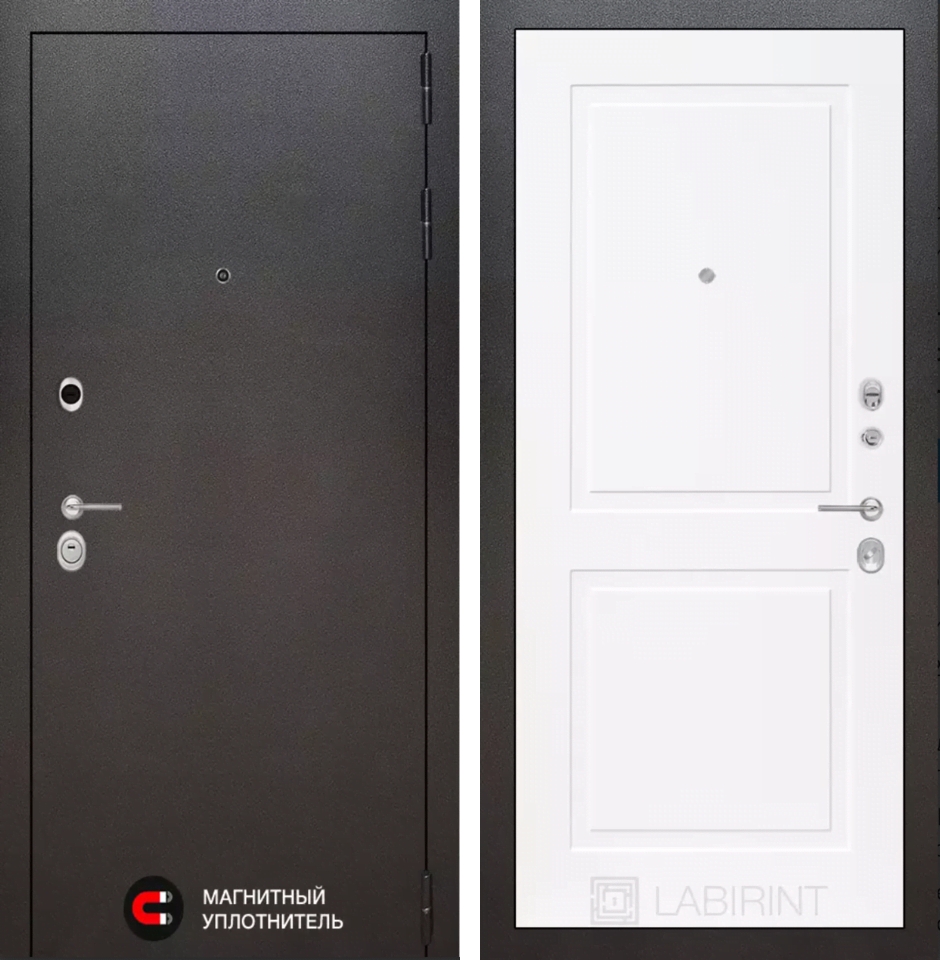 Входная дверь SILVER 11 - Белый софт