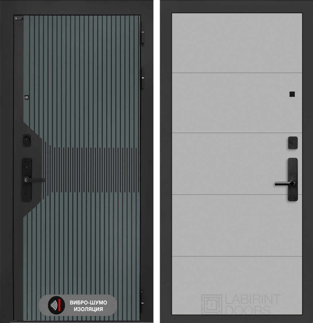 Входная дверь Смартлаб 13 - Грей софт
