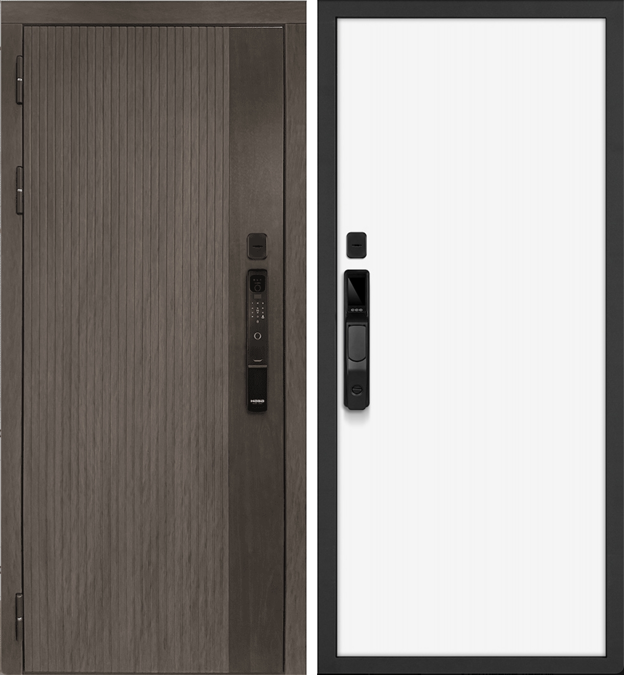 Входная дверь Вертикаль смарт/Гладкая