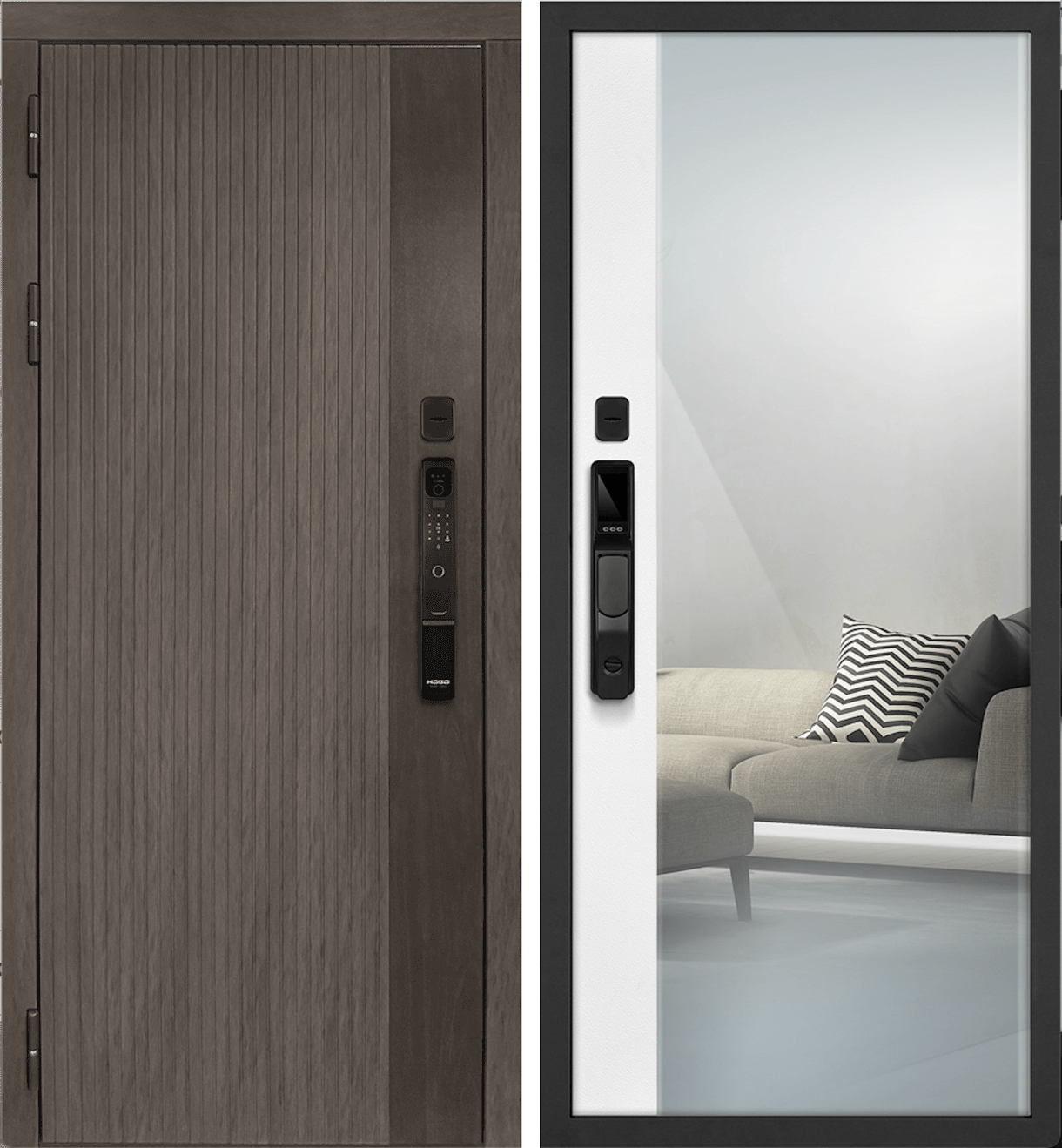 Входная дверь Вертикаль смарт/Оптима Макси