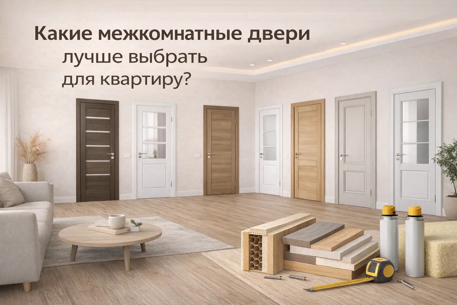 Какие межкомнатные двери лучше выбрать в квартиру